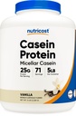 Nutricost Kazein Protein Powder 5lb Vanilla - Micellar Casein, Gluten Free, Non-GMO