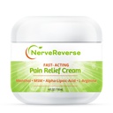 NerveReverse - Nevropatija bolečine Relief krema za noge, roke, noge prste. Velika 4 OZ. JAR. Hitro delovanje, Največja moč krema s 4% Mentol, MSM, L-karnitin, L-arginin, Vitamin E, Vitamin B6