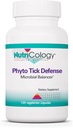 Nutriologija - Phyto Tick Defense Supplement - goba kompleks, izvlečki gob, Lions Mane, Cordyceps, Beta Glucans, Vegetarijanske kapsule - 120 Število