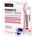 NATURE TARGET probiotiki za ženske probiotični prašek - 50 milijard CFU, 13 Sevi Podpora za prebavne vaginalno zdravje, napihnjenost, 30 packs