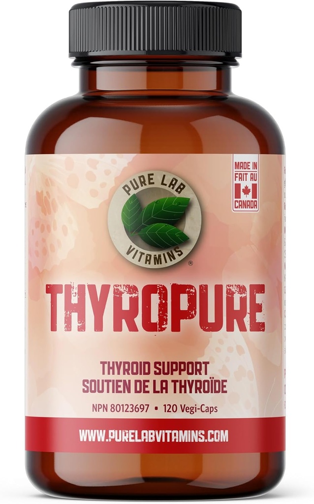 Čisti laboratoriji Vitamini Thyropure Vegicaps, 120 CT