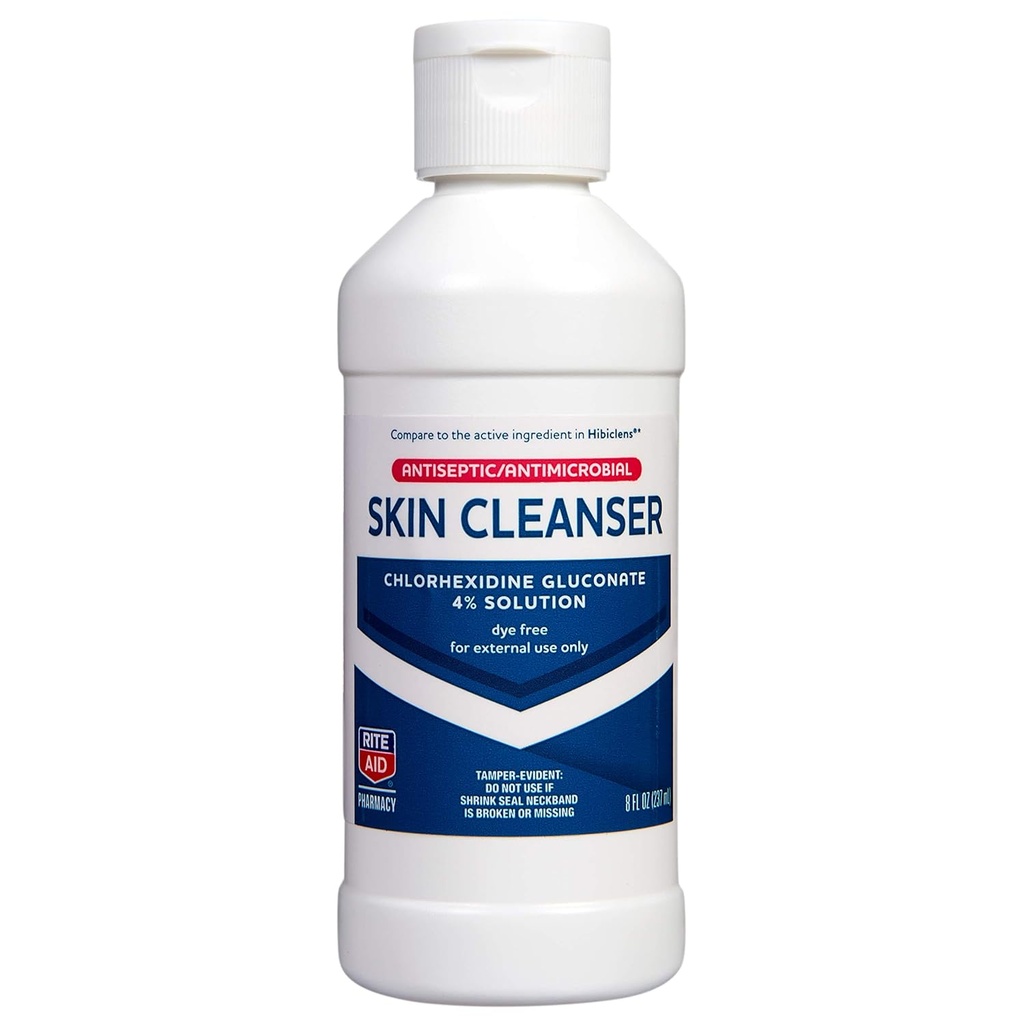 Rite Aid First Aid Antiseptični čistilec kože, 8 fl oz 