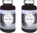 Aloha zdravila Gano Ultra, Certified Organic Goba dopolnilo, Naravno zdravje dopolnilo, pakiranje 2, 90 Kapsule vsak
