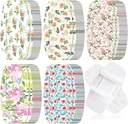Sinmoe 100 Pcs Veliki Bandages 2 x 4 Inch Latex prost Big Adhesive cvetlična skrb Fleksibilne tkanine Bandages za nego in zaščito ran