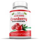Ne-GMO brusnice koncentrirane iz 12.600mg - Trojna moč Softgels - Enostavno za pogoltniti tablete za moške in ženske, 1 steklenica