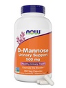 Zdaj D-Mannose 500 mg, 300 Kapsule - Vegan, ne gensko spremenjeni dodatek za ženske in moške - podpira zdravo urinski trakt, očisti mehur
