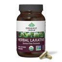 ORGANIČNA INDIA Zeliščni dodatek – naravna odvajala za zaprtje, zeliščne odvajalne kapsule, zaprtje za ženske in moške - USDA Certified Organic, Non-GMO, Vegan - 60 kapsul