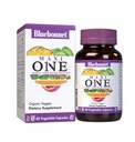 Bluebonnet Nutrition Maxi One (z železom), Cela hrana Multiple, Encimi, Energija, Vitalnost, Gluten & Dairy & Soy Free, Kosher, Vegetarian Friendly, Non-GMO, 2 Mesec dobave, Bege, 60 Count
