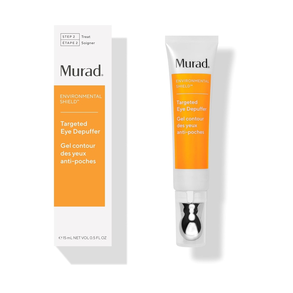 Murad tarče oči depuffer – Ginseng, Lily, in kofein krema za oči bori utrujen in stresen videz s posvetlitev, depuffing, in Firming Under-Eye vrečke – 0,5 Fl Oz