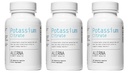 Kalijev citrat 99 mg - Podpira elektrolitsko ravnovesje in normalno pH - Eterična mineralna ledvična kamen podpora - 100 Vegetarijanske kapsule (Pack of 3)