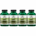 Swanson Boswellia - Zeliščni dodatek za spodbujanje skupne podpore - Ayurvedski Herb za skupno prilagodljivost in podporo mobilnosti - izdelan z Boswellia Serrata Resin - (100 kapsul) (4 pakiranja)