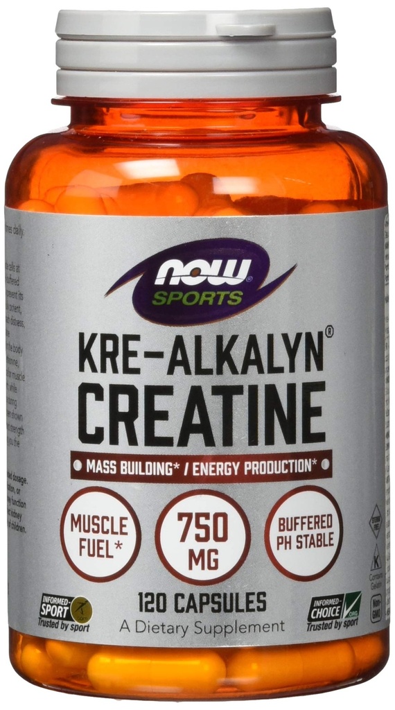 Zdaj hrana Kre-Alkalyn Kreatin - 120 kapsul