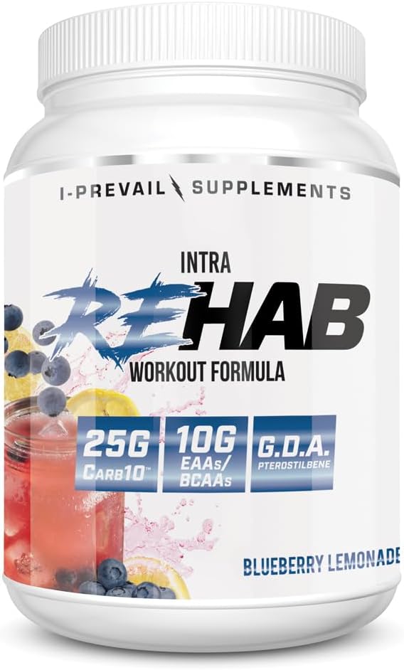 Rehab Visoka zmogljivost Intraworkout Formula 10g BCAA & EAA – Carb10 
