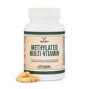 Metilirani multivitaminski (samo metilirani in aktivirani vitamini - metilirani B kompleks s trimetilglicinom (TMG) in metilfolatom (ne-GMO, dodatek brez glutena MTHFR) 120 kapsul z dvojnim lesom
