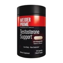 Weider Prime Testosterone Support - Moška prehrana - Obogatena z vitamini in minerali - z Ashwagandha, Chromax Chromium, Bioperine & Cink - Gluten Free - 120 kapsul