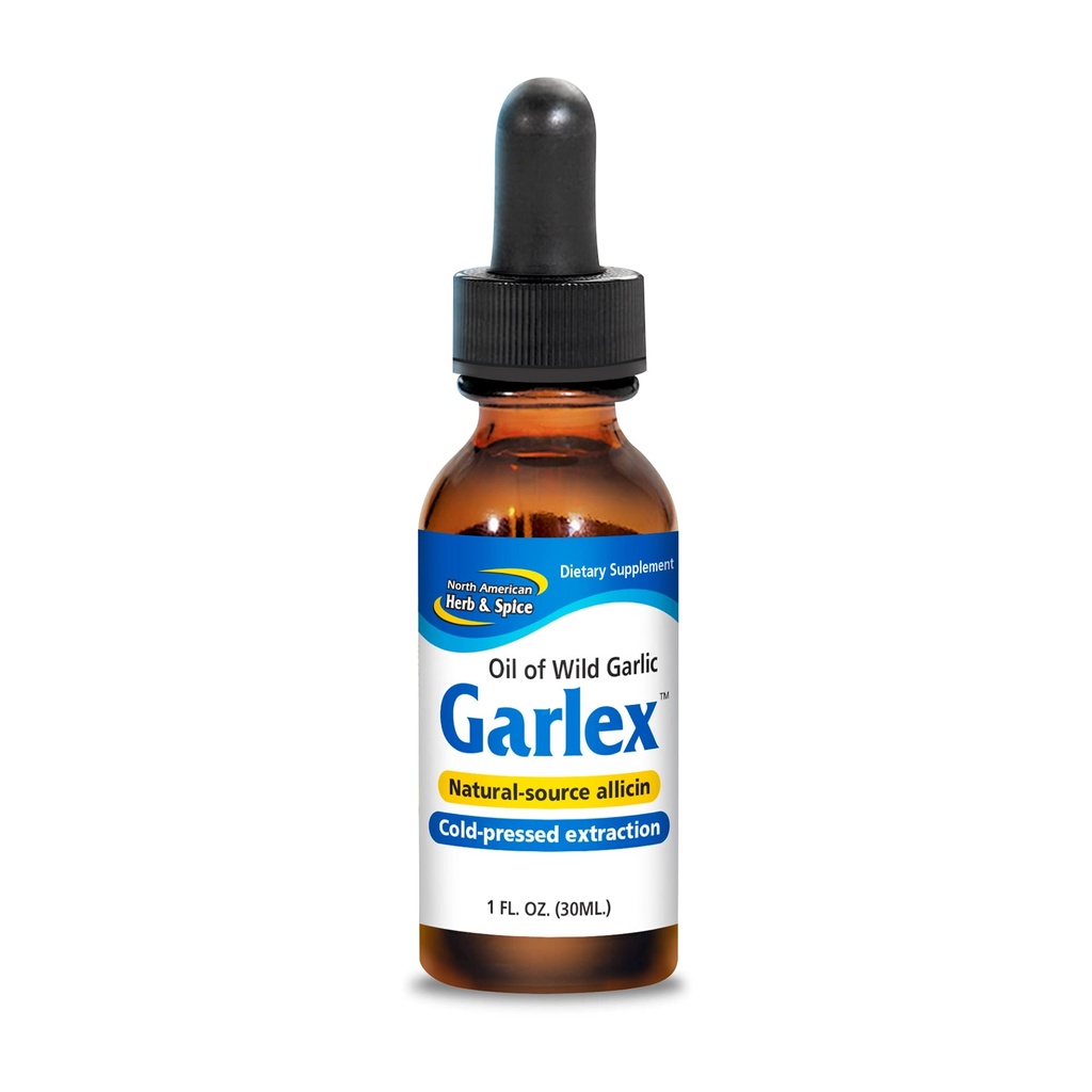North American Herb in Spice, Garlex. Olje divjega česna, 1 oz