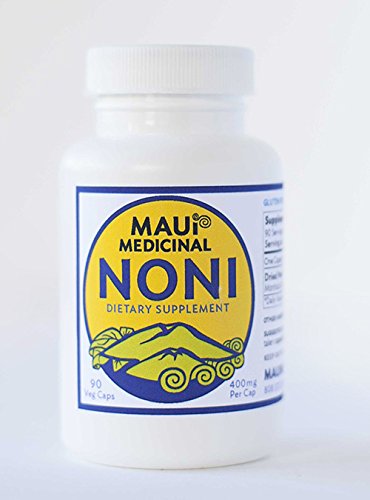Kona Noni 90 Vcaps 400 mg na kapsulo Organski cel sadež