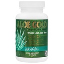 Aloe Life - Aloe zlate tablete, Imunska podpora in zdravo zeliščni Bitters, podpira pravilno prebavo, spodbuja energijo in dobro počutje telesa, Certified Organicly Grown Cel list Aloe Vera listov (90 tablet)