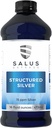 Strukturirana Silver Liquid - Daily Immune Support Supplement z 15ppm Napredno Structured Silver Technology - Vse naravno brez dodatkov - 16 Ounce Steklenica