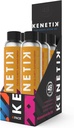 KENETIK Ketone Drink Mix, Exogene Ketones Mešanica, Keto, Kofein & Sladkor, Veganski dodatek za čisto energijo in duševno fokus, Coffee Alternative z D-BHB - Ananas pasijonka aroma, 6PK