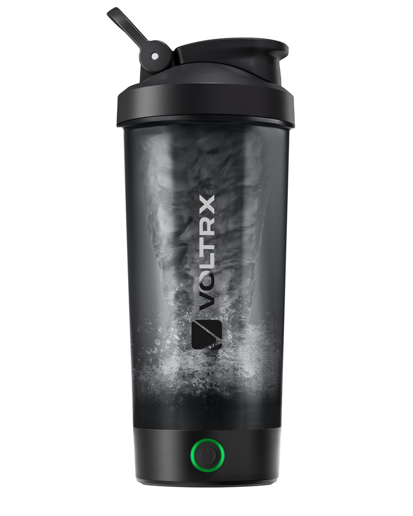 VOLTRX plastenka za stresanje beljakovin, združitev USB C polnilni električni mešalnik za stresanje beljakovin, shaker skodelice za stresanje beljakovin in nadomestek obroka, BPA Free, 24oz