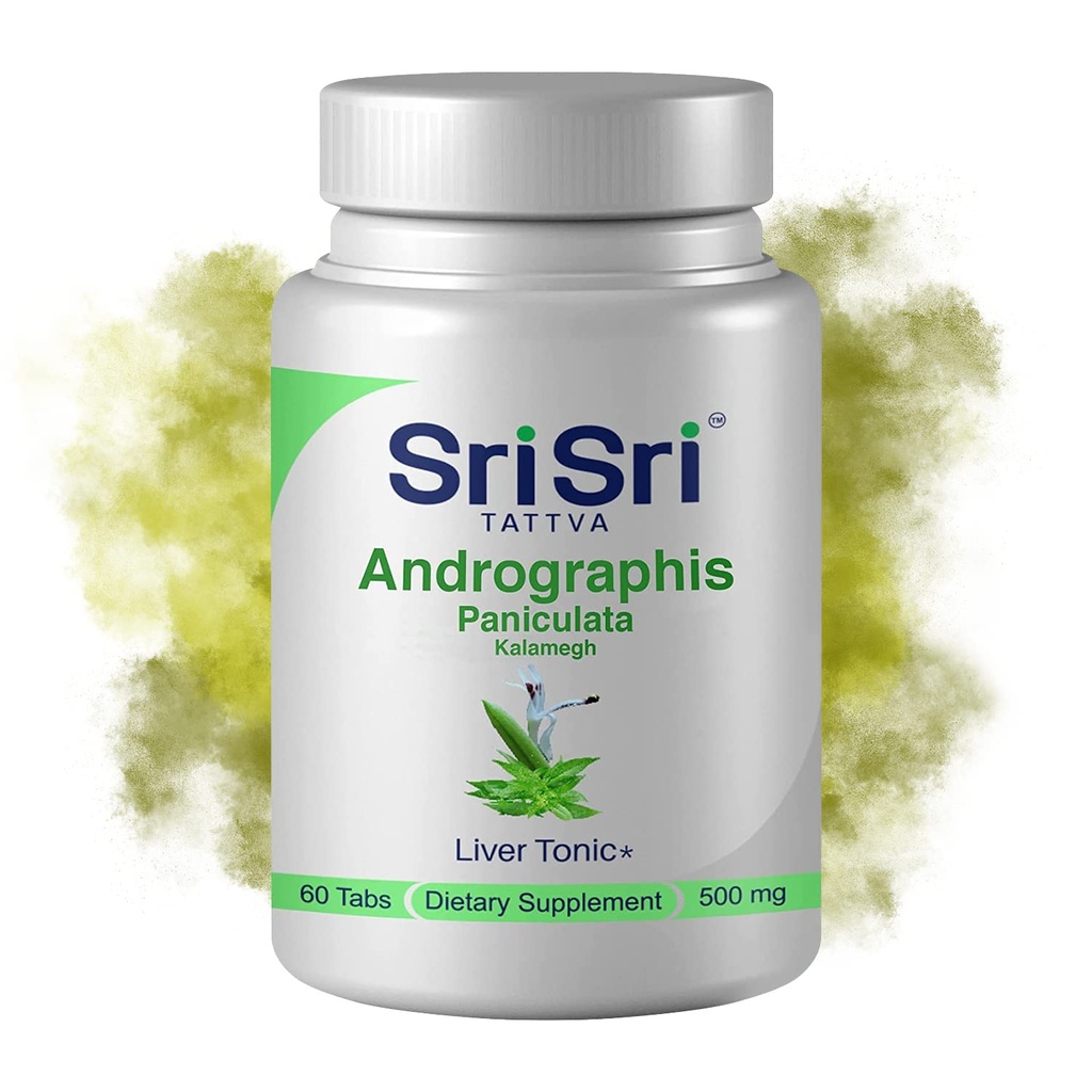 Andrographis Panicilata dopolnila – 60 tablet Rastlinske rastline Respiratorna Wellness – Imunska moč Restorative Andrographis tablete – 500 Mg Organic Green Chiretta Herb