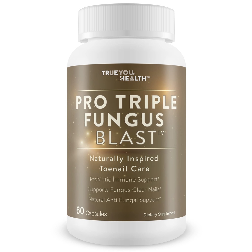 Pro Triple Fungus Blast - Probiotic Fungus Fighter - Health Support Toe Nail & Foot Fungus - Pomoč Clear Nails & Nohti & Imejte jih jasno z redno zdravstveno podporo