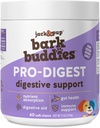 Jack&Pup probiotični žveči za pse - Probiotični žveči majhni in srednji - Pro-Digest Bark Buddies (do 40 funtov) Puppy probiotični pasji žveči, hišni probiotiki za pse - probiotiki za kužki (60 cm)