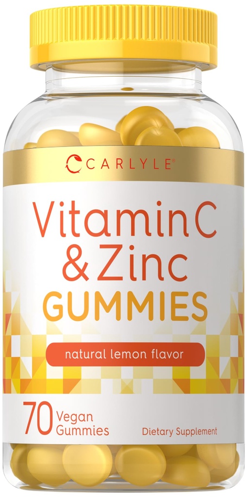 Carlyle Vitamin C in cink Gumies 