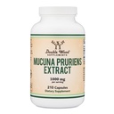 Mucuna Pruriens Extract kapsule - Dopamine Pospeševanje dodatek - 210 Count, 1.000mg na serviranje, 20% (iz Velvet Bean) (za Mood in Motivation Support) Tretja stranka preizkušena z dvojnim lesom