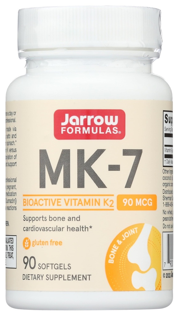 Jarrow Formule MK-7, 90 μg, 90 Softgels