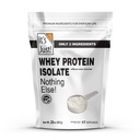 Izolat sirotkinih beljakovin, Ultra Premium Grass-Fed, brez arome, izdelan v ZDA, čistih 90% beljakovin, samo 1 g ogljikovih hidratov, brez dodanega sladkorja (1,25 funta)