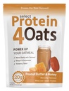 PEScience Protein4Oats, Protein Powder, da bi neverjetno okusiti beljakovine Ovseno kašo, s sirotko in kazeinom, brez glutena, arašidovo maslo in med, 12 Serving