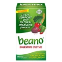 Beano Digestive Enzyme, Preventivna olajšava za plin za odrasle, pomaga preprečiti plin in napihnjenost, 150 tablet