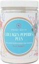 Močan + Seksi Fit Kolagen Peptides Plus prašek s hialuronsko kislino in vitaminom C, ženski lasje, koža, nohti in skupni dodatek, Grass Fed goveji kolagen, Zajec zajček, 20-40 SVG