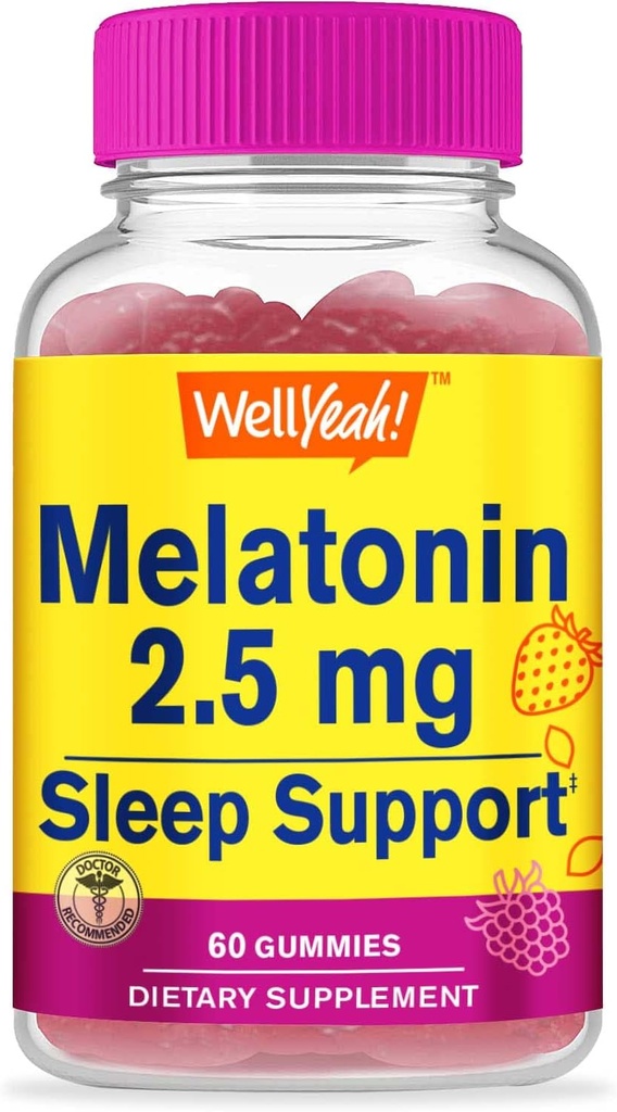 No ja 2,5mg melatonin Gummies - 60 grof