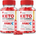 (2 Pack) Življenjska doba Keto Max Gummies - Uradna Formula, Vegan, Non GSO - Lifetime Keto Plus acc Gummies, Life Time Gummies z Lifetime Gummies , Vitamin B12, Beet Root, Granata (60 Gummies)