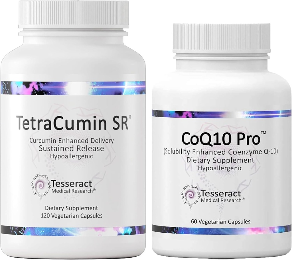 Teseract Medical Research Body Popravilo z Vitality Boost, Skupna podpora dodatek, Trajna sprostitev in koencim Q10 Antioksidant dodatek za optimalno zdravje