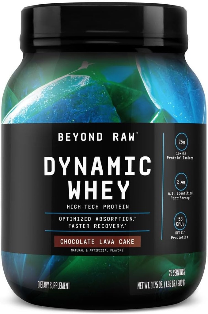 Beyond Raw Dynamic Whey High-Tech Protein - čokoladna torta (25 obrokov)