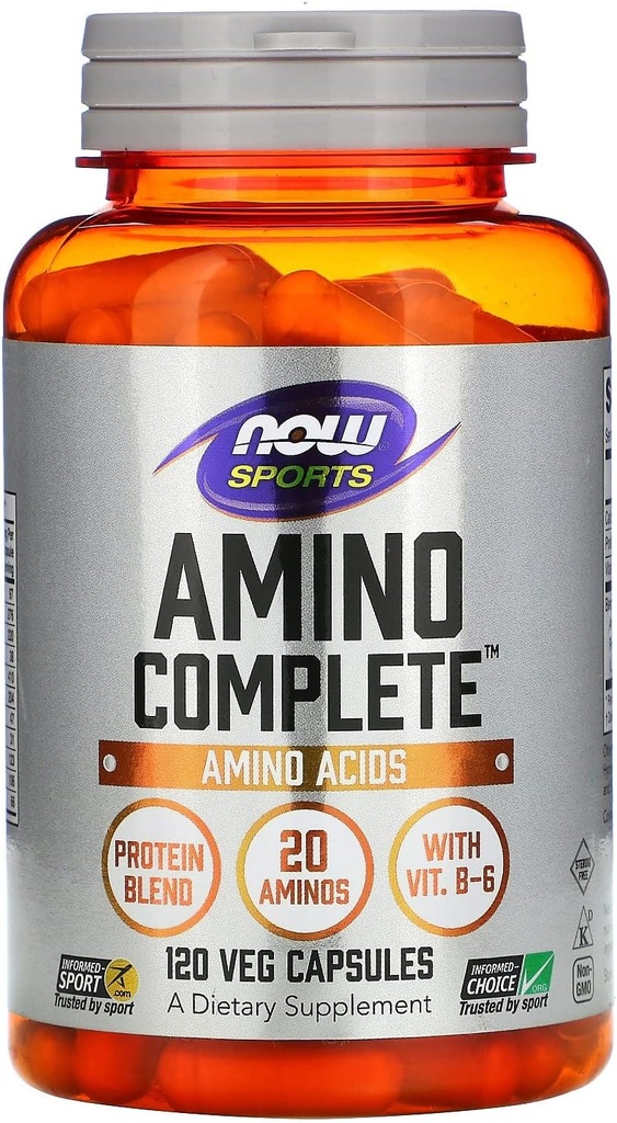 Zdaj Foods Sports, Amino Complete, Aminokisline, 120 Veg kapsule