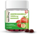 Ključ narave nadgrajen 2.0 Ashwagandha Gummies, 3000mg Extra Potency Ashwagandha dodatek 