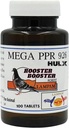 HULX MEGA PPR 926 100 Tablete, Rooster Booster Vitamini Zdravje piščančji dodatek Vitamin B Complex & 80 Tip Herbal Extract Podpora krvi, Endurance Energy Energy Feed Bird Hen Food