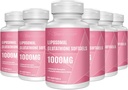 Liposomski glutation Softgels 1500MG, Zmanjšani glutation dodatek z vitaminom C, boljša absorpcija, Ne-GMO močan antioksidant za zdravo staranje, Detox, Imunsko zdravje, 360 Softgels