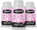 Lactastic® Perfect Start Bundle - Visoka moč Organske Dojenje Dodatki - Milkology, Milkcraft & Milk Bliss - 210 Veganske kapsule