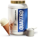 QUATTRO Magnum Nutraceuticals Whey Protein Powder, Vanilla Soft Serve Ice Cream 2lb – Premium proteinski izolat Mešanica za rast in obnovo mišic