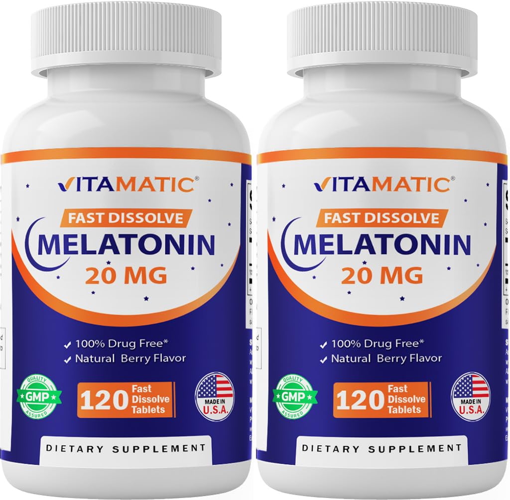Vitamatski melatonin 20mg za podporo spanju 
