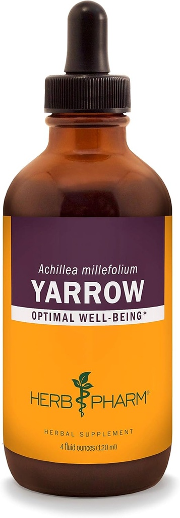Herb Pharm Yarrow Cvetoče vrhovi tekoči ekstrakt - 4 Ounce
