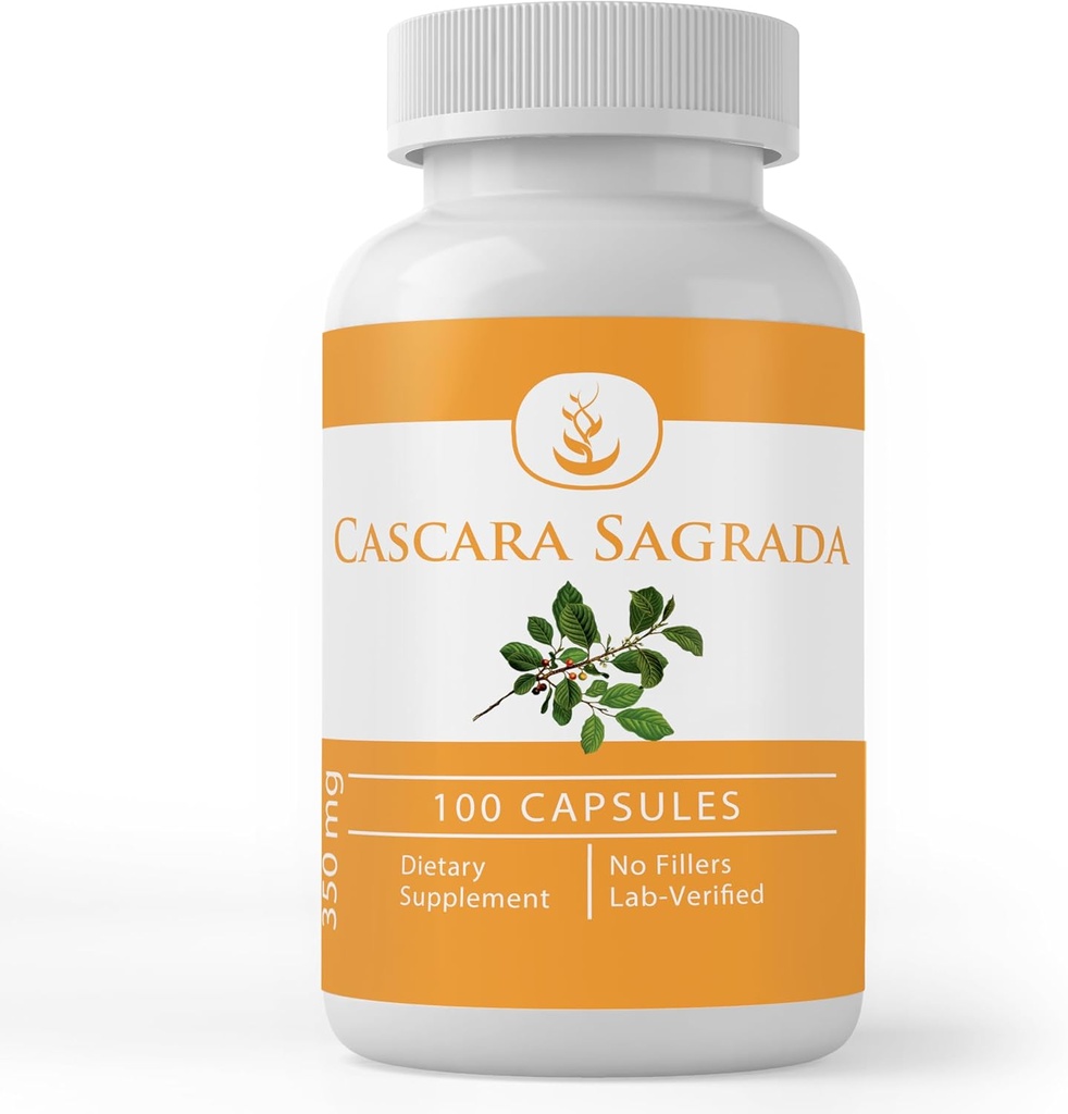 Čiste izvirne sestavine ekstrakt Cascara Sagrada (100 kapsul) vedno čist, brez polnil