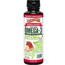 Barlean's Jagode Laneno olje Banane Liquid, Vegan Omega 3 6 9 Dopolnila za otroke in odrasle iz hladno stisnjenih Laneno olje z 2.968 mg Veganske Omegas, Non-GMO & Gluten Free, 8 oz