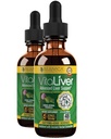 VitaLiver - Health Supplement - Podpora čiščenje in razstrupljanje jeter - Absorpcija tekočine - Milk Thistle, Artichoke, Chanca Piedra, Dandelion & More!